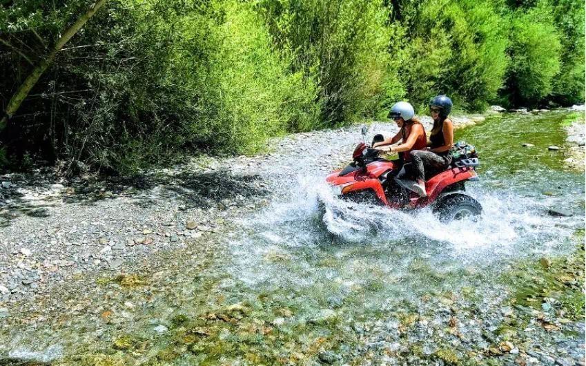 Quad en el Valle del Alcántara