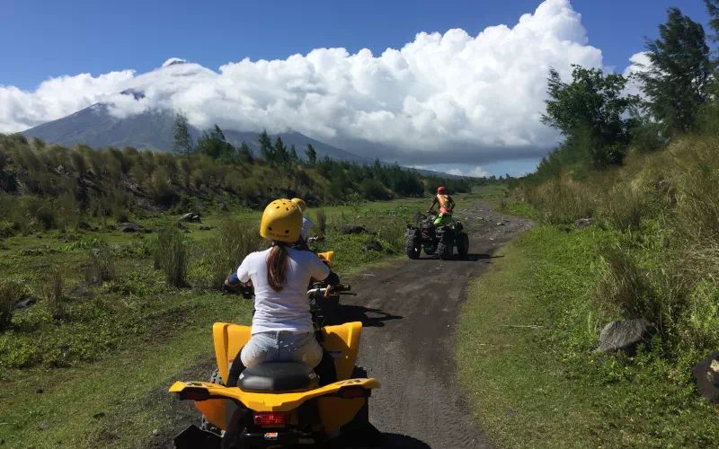 Quad en el Etna