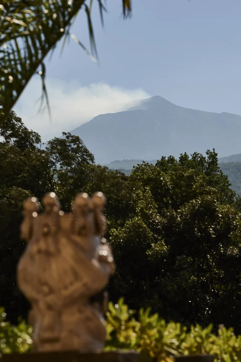 L'Etna dal giardino